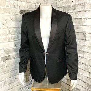 Pellini Ceremony Tuxedo Black Shawl Lapel Tux Black Tie Formal Jacket